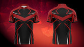 Red and Black Jersey